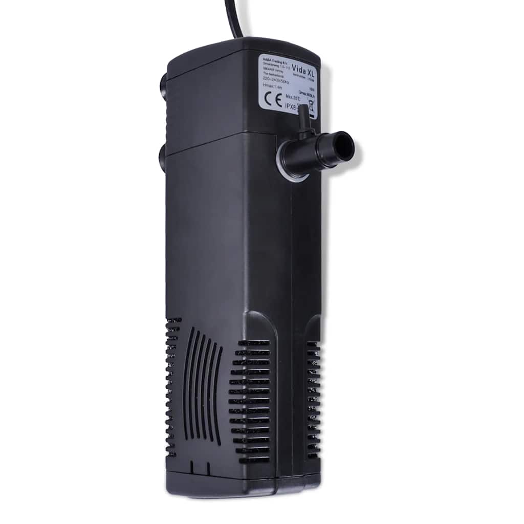 Vidaxl aquarium filter pomp met actieve koolstof 800l u