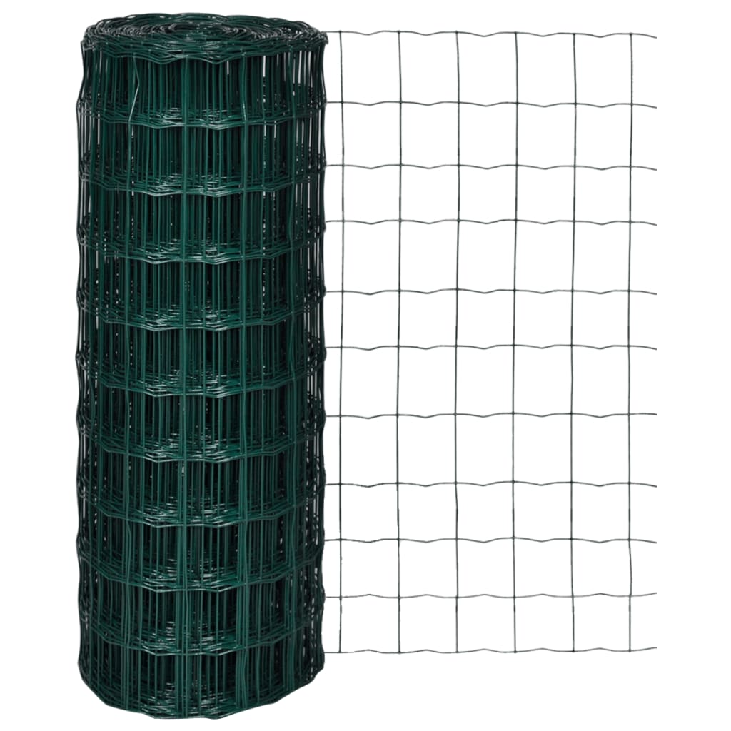 Vidaxl HEK 10x1.0 m de acero verde