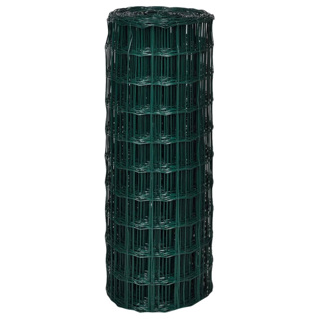 Vidaxl HEK 10x1.0 m de acero verde