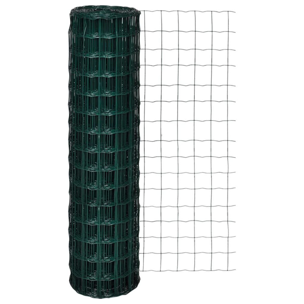 Vidaxl HEK 10x1.5 m de acero verde