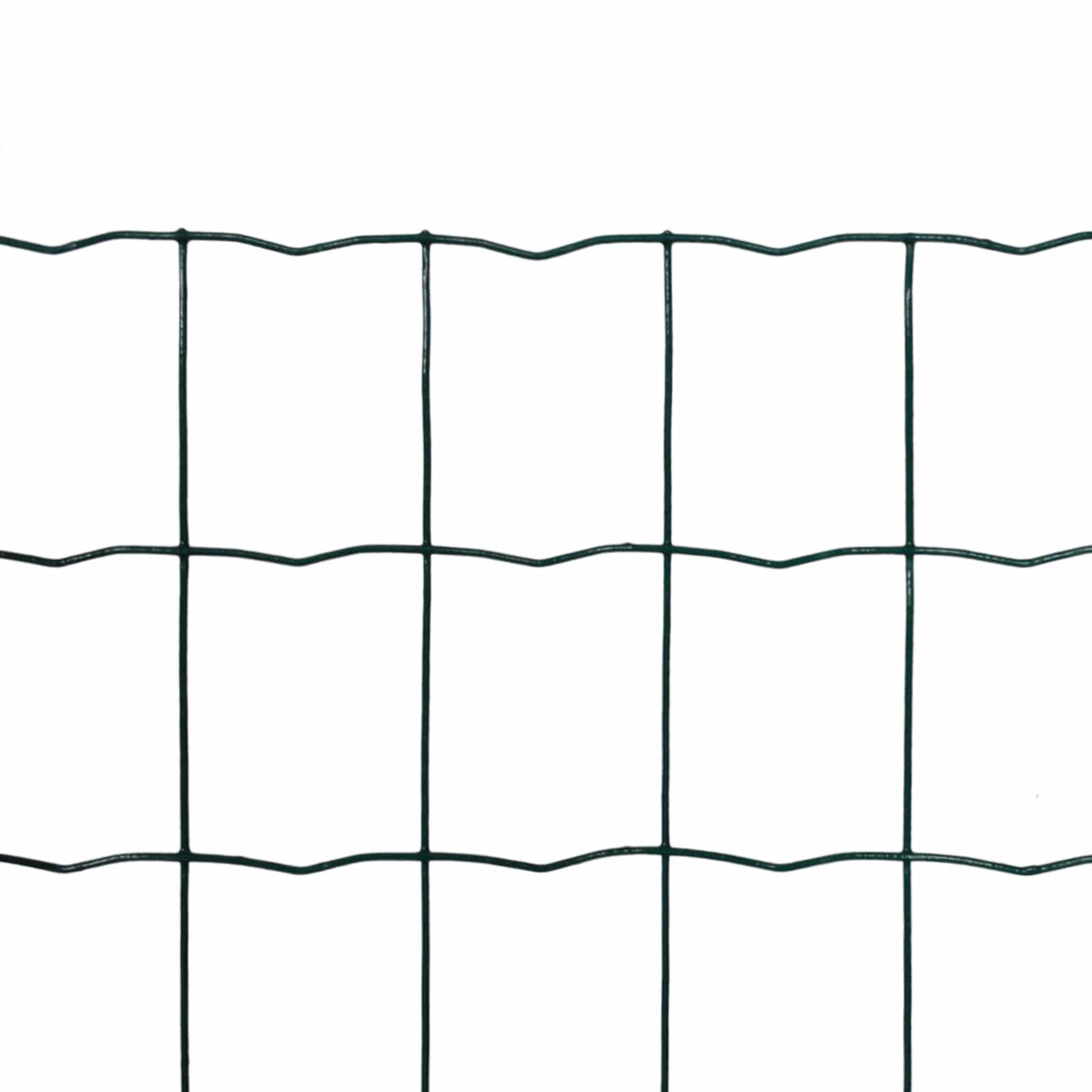 Vidaxl euro hek groen 1000 x 180 cm pvc-gecoat ijzer