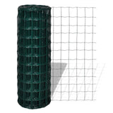 Vidaxl euro hek groen 1000 x 180 cm pvc-gecoat ijzer