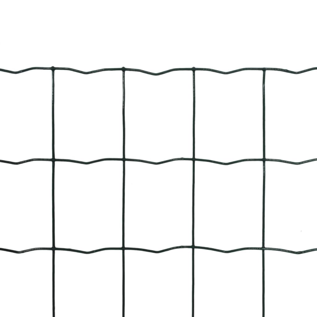 Vidaxl HEK 25X1.2 M stålgrøn