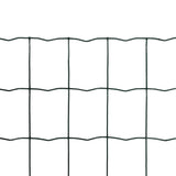 Vidaxl euro hek 10x1,5 m staal groen