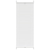 Vidaxl plisséjaloezie 40x125 cm wit