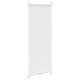 Vidaxl plisséjaloezie 40x150 cm wit