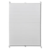 Vidaxl Roller Blind 40x200 cm Pleated White