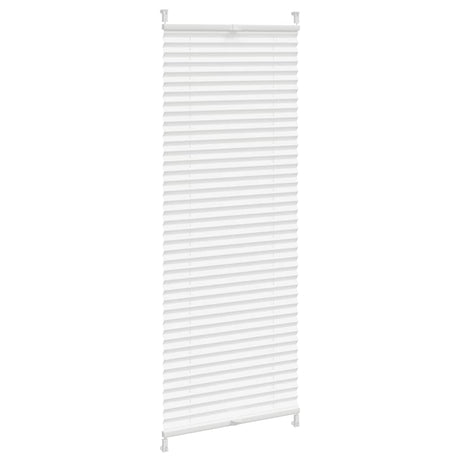 Vidaxl plisséjaloezie 50x125 cm wit
