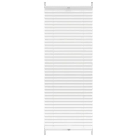 Vidaxl plisséjaloezie 50x150 cm wit