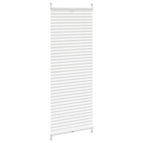 Vidaxl plisséjaloezie 60x125 cm wit