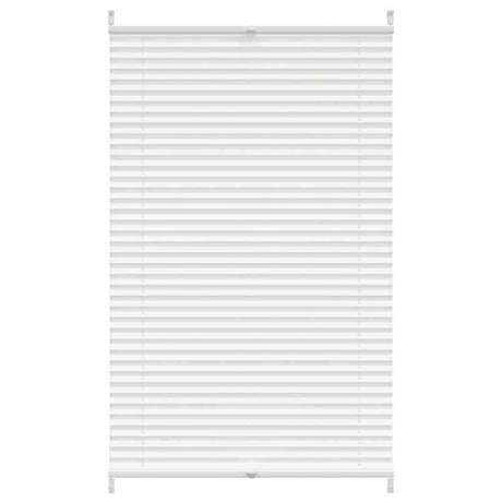 Vidaxl plisséjaloezie 70x150 cm wit