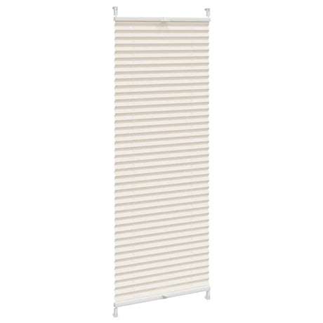 Vidaxl plisséjaloezie 50x150cm crème