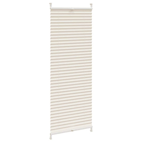 Vidaxl plissé rolgordijn 60x100cm creme