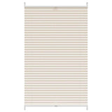 Vidaxl plissé rolgordijn 70x150cm creme