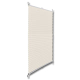 Vidaxl Plissé Roller Blind 70x150cm Cream