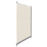 Vidaxl Plissé Roller Blind 80x200 cm Cream