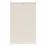 Vidaxl plissé rolgordijn 90x125cm creme