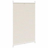 Vidaxl plissé rolgordijn 90x125cm creme
