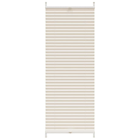 Vidaxl plisséjaloezie 40x100cm crèmekleurig