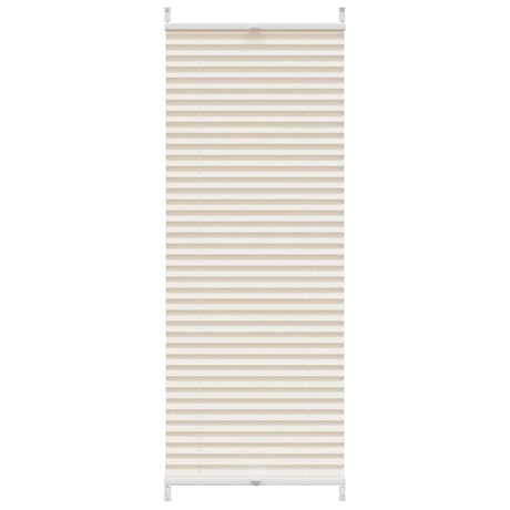 Vidaxl plisséjaloezie 40x150cm crème