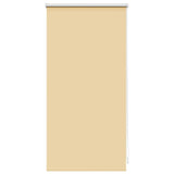 Vidaxl rolgordijn verduisterend 44,4 x 100 cm stofbreedte 40 cm beige