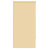 Vidaxl rolgordijn verduisterend 64,4 x 120 cm stofbreedte 60 cm beige