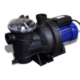 Vidaxl Electric Swimming Pool Pump 800W Blå