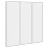 Vidaxl badscherm 3 panelen vouwbaar 117 x 120 cm
