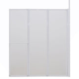 Vidaxl Bath Wall w kształcie litery L 4 panele składane 70x120x137 cm