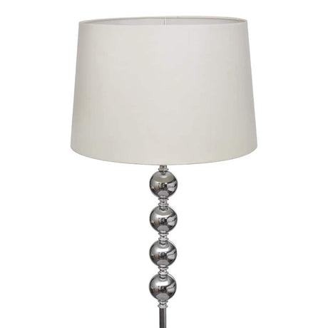 Vidaxl vloerlamp met hoog standaard en 4 ballen wit