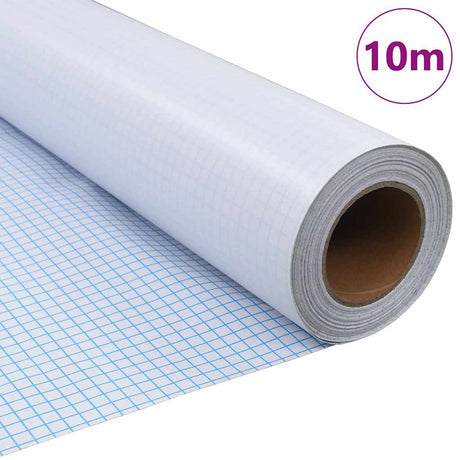 Vidaxl raamfolie mat 0,9x10 m pvc grijs
