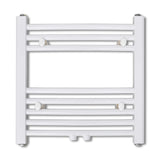 Vidaxl krivulja stojala za brisače za radiator 480x480 mm