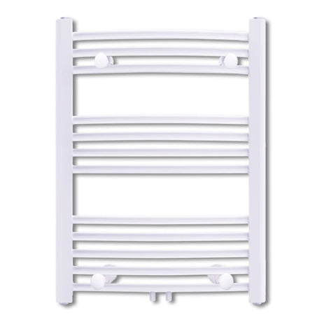 Vidaxl radiator handdoekenrek curve 500x764 mm