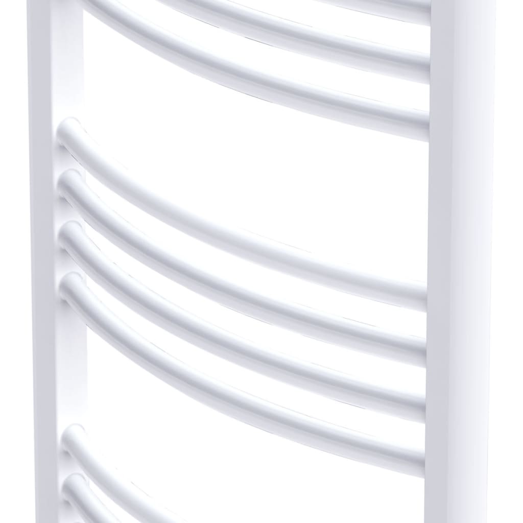 Vidaxl radiator handdoekenrek curve 500x764 mm