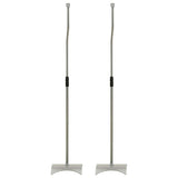 Vidaxl speakerstandaards 2 st universeel zilverkleurig