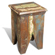 Vidaxl kruk massief gerecycled hout