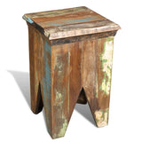 Vidaxl kruk massief gerecycled hout
