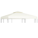 Vidaxl Sostituzione Tenda in tessuto ARBOR 310 g m² 3x3 m Crema bianco