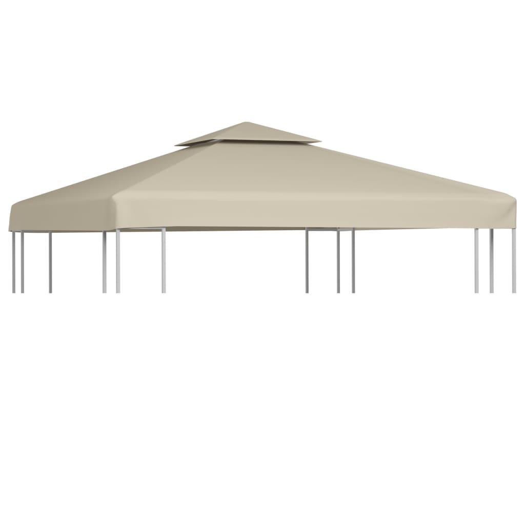 Vidaxl erstatning teltklut arbor 310 g m² 3x3 m beige