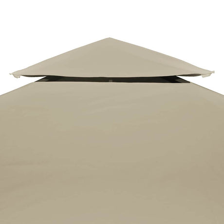 Vidaxl vervangend tentdoek prieel 310 g m² 3x3 m beige