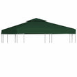 Vidaxl vervangend tentdoek prieel 310 g m² 3x3 m groen