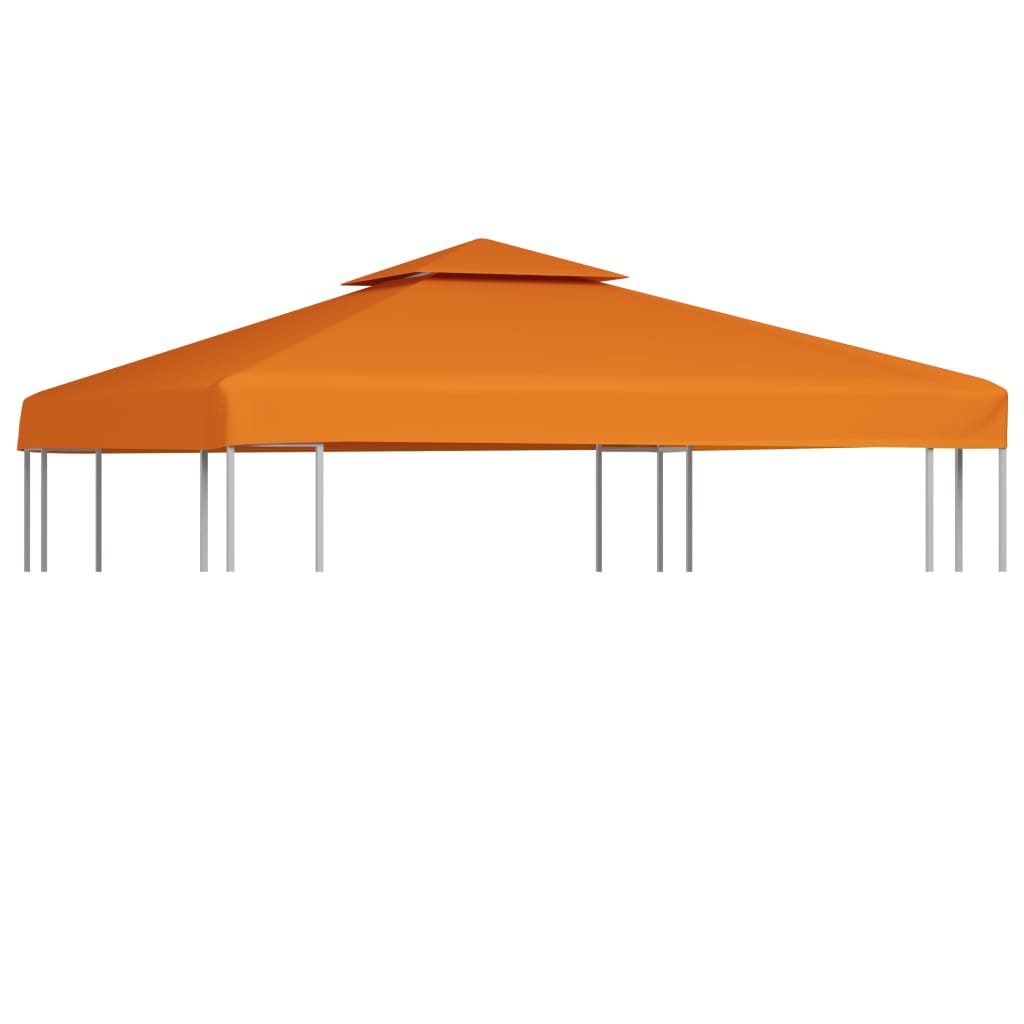 Vidaxl replacement tent cloth arbor 310 g m² 3x3 m orange