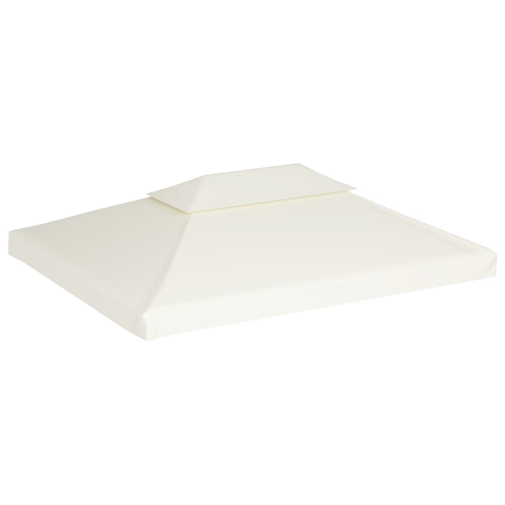 Vidaxl Remplacement Tente Arbor 310 G M² 3x4 M CRAME BLANC