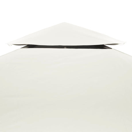Vidaxl vervangend tentdoek prieel 310 g m² 3x4 m crèmewit