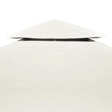 Vidaxl Sostituzione Tenda tessuto Arbor 310 g m² 3x4 m crema bianca