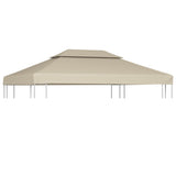 Vidaxl erstatning teltklut arbor 310 g m² 3x4 m beige