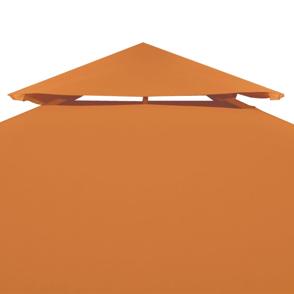 Vidaxl vervangend tentdoek prieel 310 g m² 3x4 m oranje