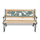 Vidaxl kindertuinbank 84 cm hout
