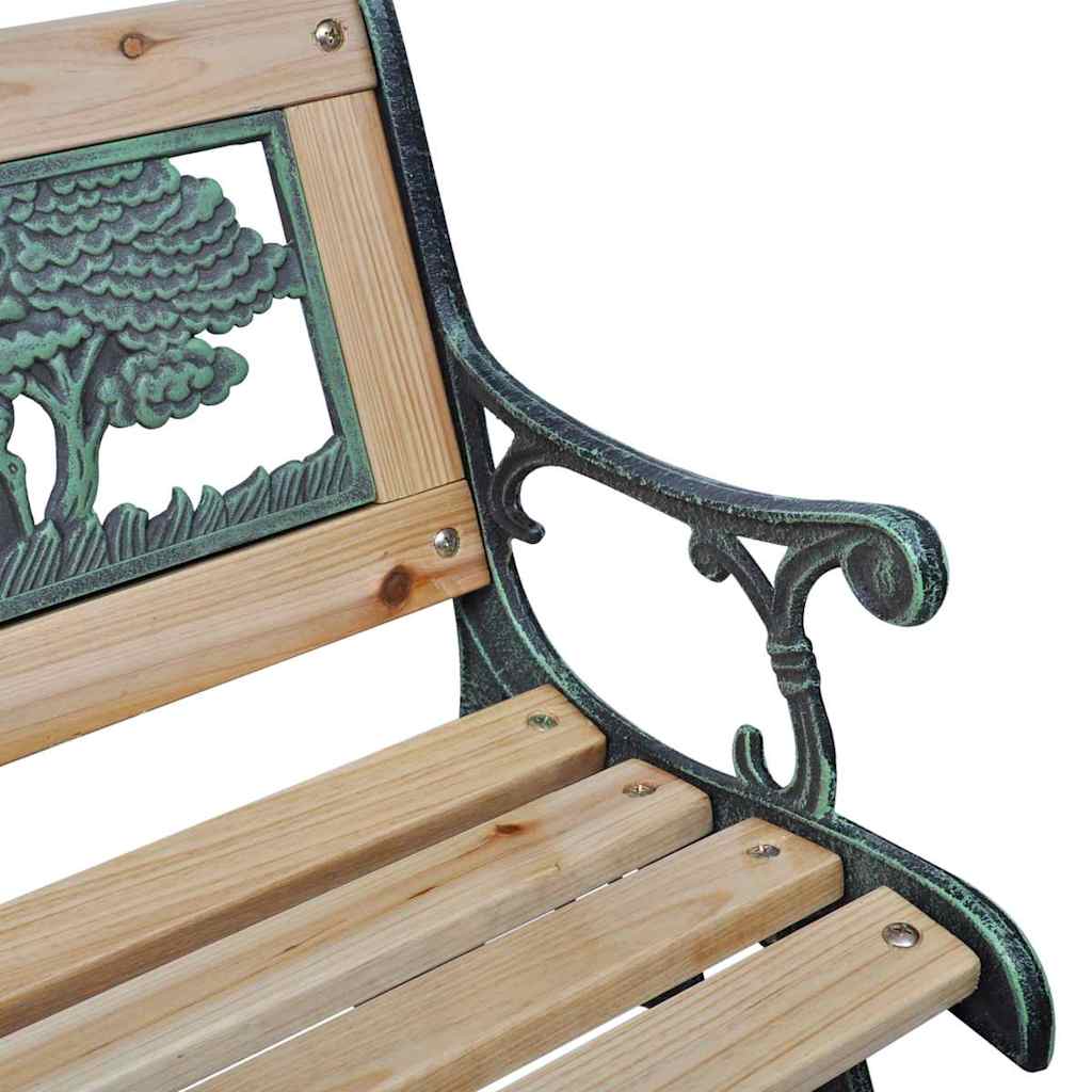 Vidaxl kindertuinbank 84 cm hout