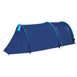 Vidaxl Tent 4 Persona azul marino y azul claro